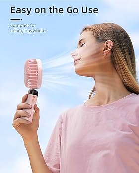 Neck Fan,5 Speed Modes,Strong Airflow - Image 3