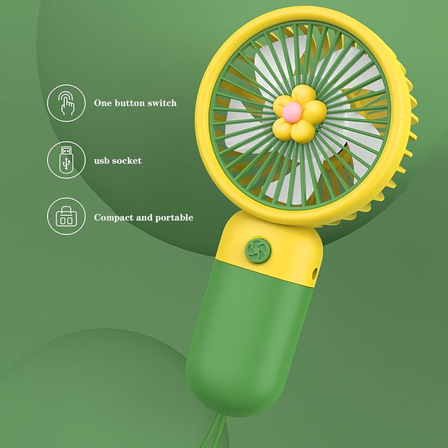 Portable Electric Rechargeable Fan - Image 4