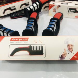 3-in-1 Manual Knife Sharpener –