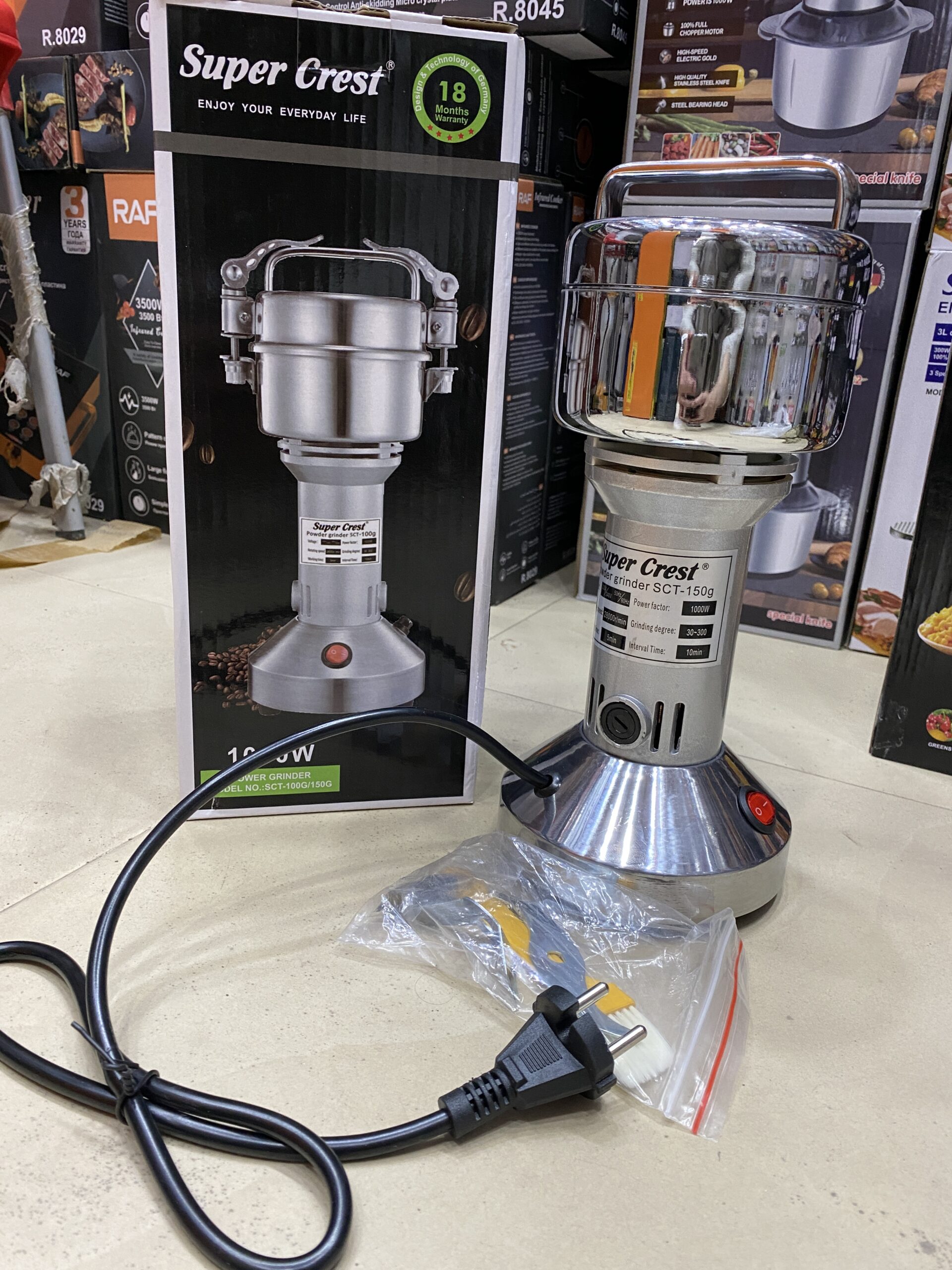 Super crest Spice Grinders Stainless Steel blades - Image 2