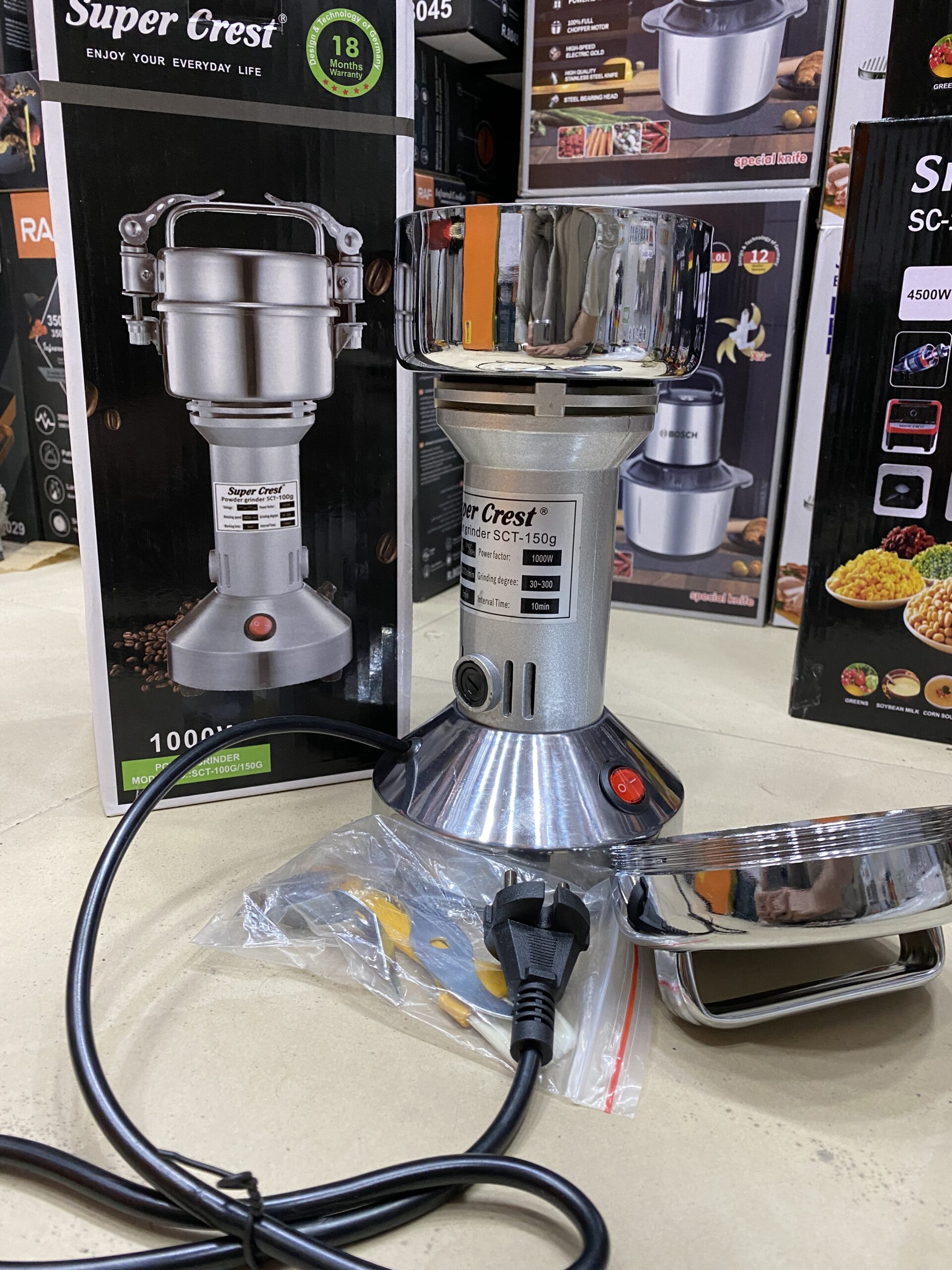Super crest Spice Grinders Stainless Steel blades - Image 3