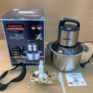 Germany Lot Bosch Electric Meat Chopper With SS 6Blades 2 Speeds Level
