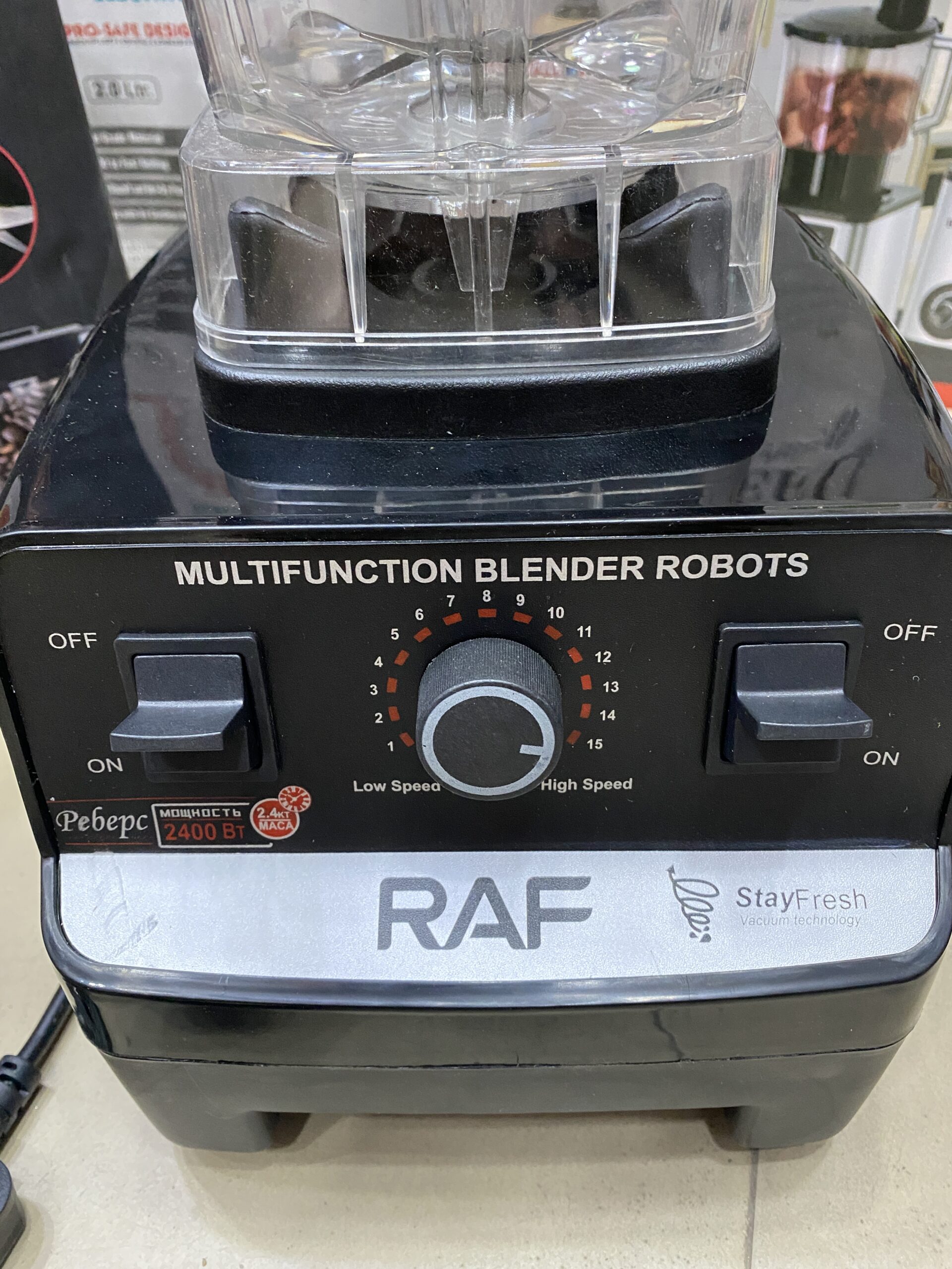 RAF Electric Blender Original Best Quality R No.2809 - Image 6