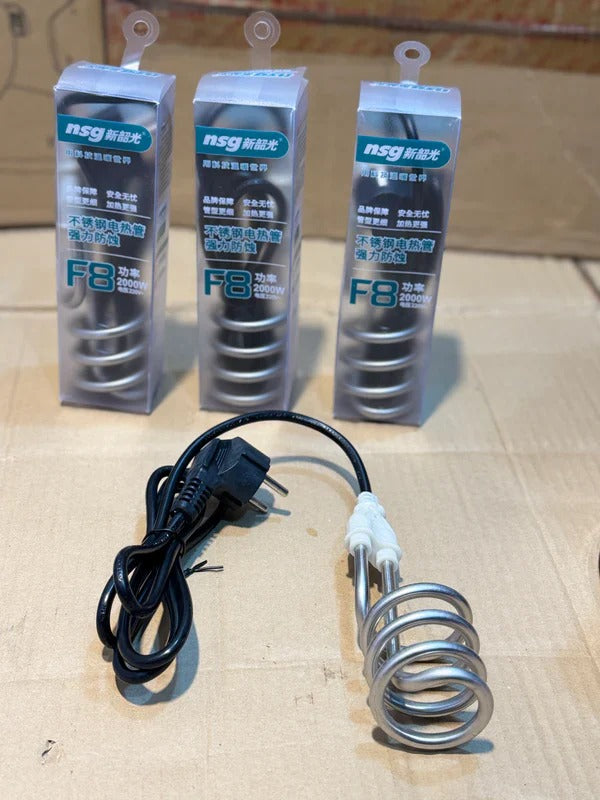 NSG F8 Water Heater Rod shock proof | Portable Electric Water Heating Rod imported - Image 2