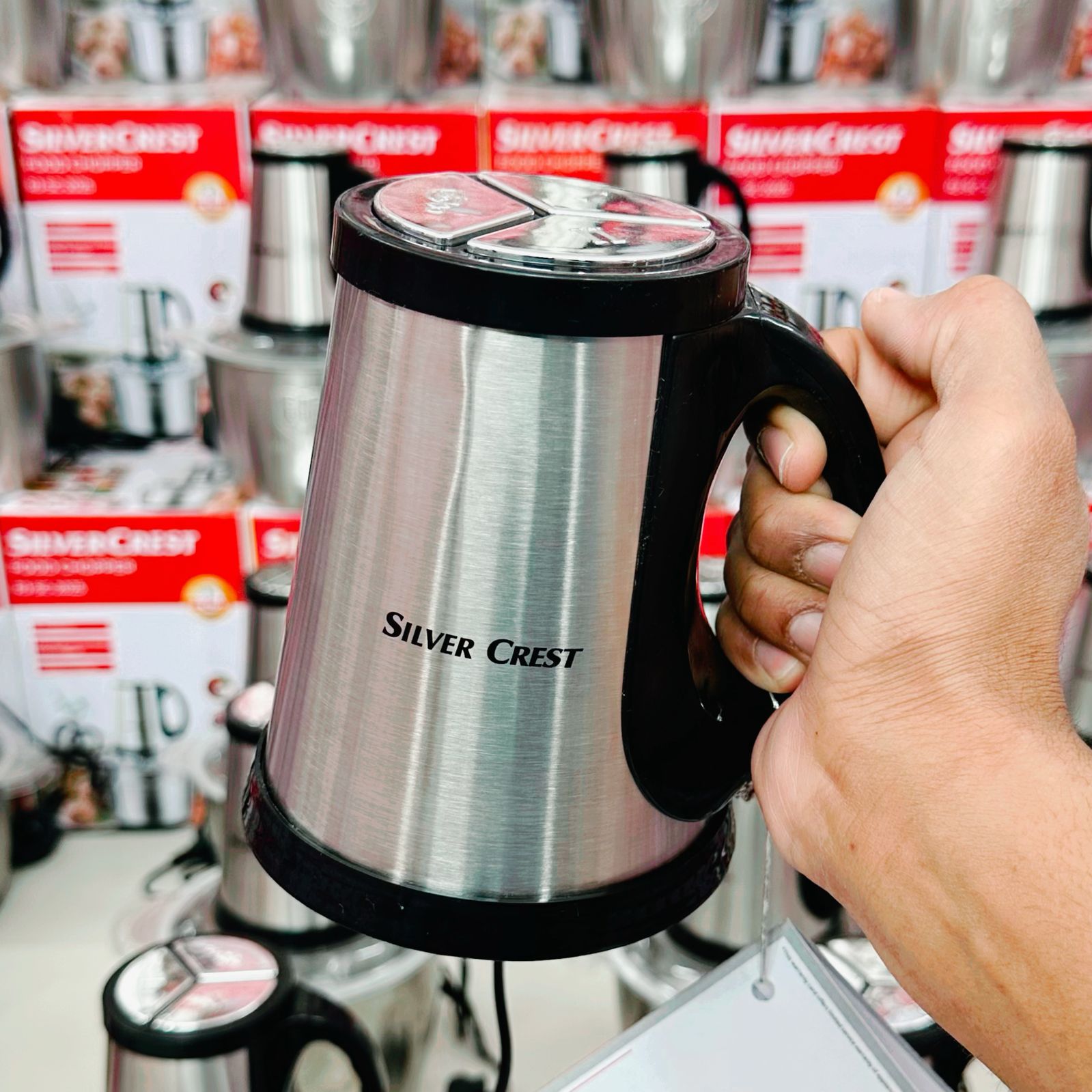 silver Crest Chopper lFood Processor | Meat Grinder | Meat Chopper | 2-L Capacity | 1000W Powerful Motor | Stainless steel. - Image 5