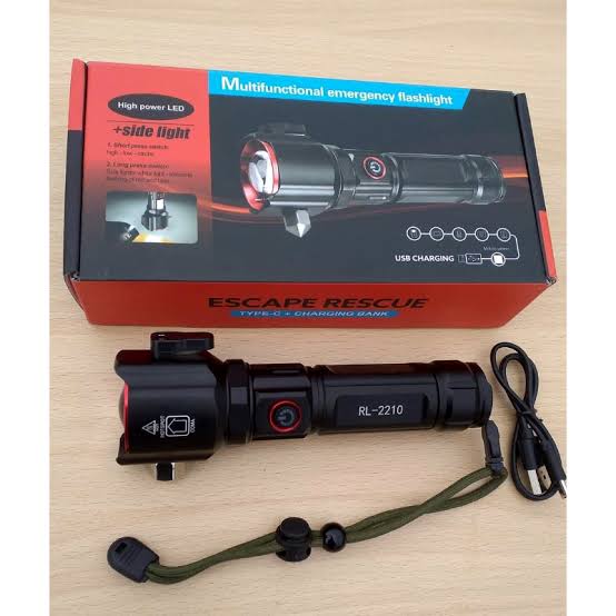 ABD-2210 / RuiLang RL-2210 Multifunctional Emergency Flashlight,