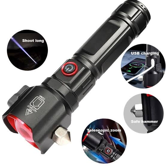 ABD-2210 / RuiLang RL-2210 Multifunctional Emergency Flashlight, - Image 2