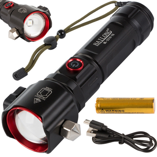 ABD-2210 / RuiLang RL-2210 Multifunctional Emergency Flashlight, - Image 5